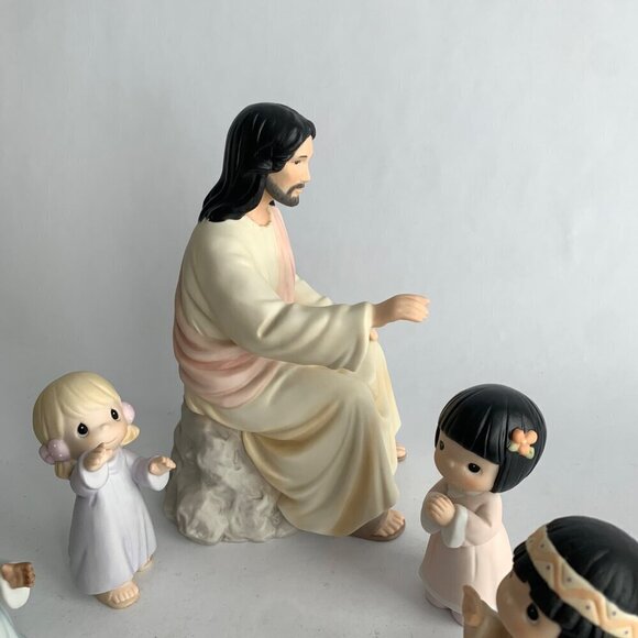 Precious Moments He Shall Lead the Children Into the 21st Century Figurines - Picture 7 of 7